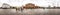 360 degree Skyline of Bremen Train Station square