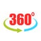 360 degree vector logo