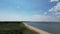 360 degree view of the Fire Island Lighthouse and the bay