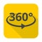 360 degrees icon