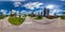 360 vr spherical panorama Sunny Isles Beach Golden Shores residential neighborhood