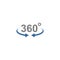 360degree icon vector design symbol