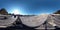 360VR 4K Landscape of Vulcano eolian insland of Sicily Italy