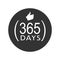 365 days message symbol