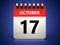 3d 17 october calendar