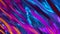 3d abstract background, iridescent holographic foil, metallic texture, ultraviolet wavy wallpaper, fluid ripples, liquid ripples