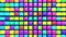 3d abstract simple geometric background with multicolor cubes in 4k. Smooth looped animation. Random cubes flash with