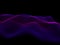 3D abstract soundwaves background with flowing lines