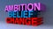 3D Ambition Belief Change Sign