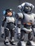 3d animated adorable cute and futuristic robot pet or helper image wallpaper movie poster cartoon