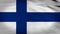 3d animated finland flag waving