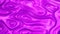 3D Animation of abstract purple jelly liquid with waves.