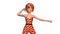 3D Animation of a dancing Manga Girl