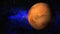 3D Animation of the Planet Mars