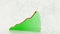 3D animation of rising bar graph following the arrow 4K