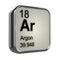 3d Argon element
