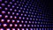 3D art illustration seamless loop blue purple abstract tile pattern. 4K futuristic tile pattern LED wall design background.