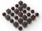 3d assorted chocolate balls and cubes