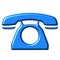 3D Azure Telephone