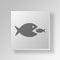 3D Big Fish Eats Small Fish icon Business Concept