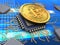 3d bitcoin with processors