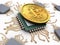 3d bitcoin with processors