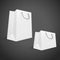 3d blank shopping bags