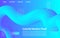 3D Blue Color Background of modern fluid. Landing page design. Fluid Shape Vector Form. 3D Poster for website design.