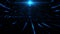 3D Blue Sci-Fi Tower of Babel Tunnel VJ Loop Background