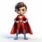 3d Boy Superhero: A Shiny-eyed Animated Film Pioneer With Childlike Wonder