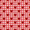 3d bright color red gold love fabric seamless pattern