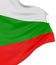 3D Bulgarian flag