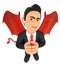 3D Businessman devil