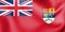 3D Canadian Red Ensign 1921-1957.