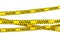 3d caution ribbons