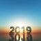 3D CG rendering of new year image