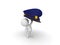 3D Character raising up a police man hat