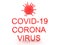 3D Characters running away from covid-19 corona virus