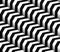 3d Checkered Black White Vector Seamless Pattern