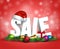 3D Christmas Sale Text for Promotion