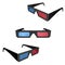 3d cinema glasses / 3d Brille