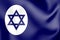 3D Civil Ensign of Israel