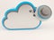 3D Cloud Drive Icon