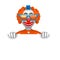 3d clown. Blank page.