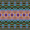 3d colorful geometric fantasy fractal pattern
