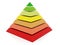 3d colorful pyramid