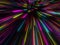 3D colourful warp tunnel effect background