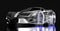 3d concept design ,Modern black sports car ,skeleton,3d ,render
