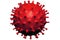 3d Coronavirus virus cell isolated
