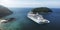 3d Cruise Ship Vacation Holiday Summer Illustration Concept